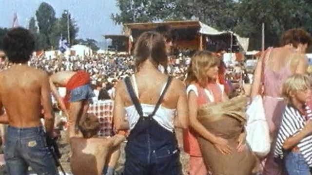 Le Paleo Festival de Nyon, années 80.