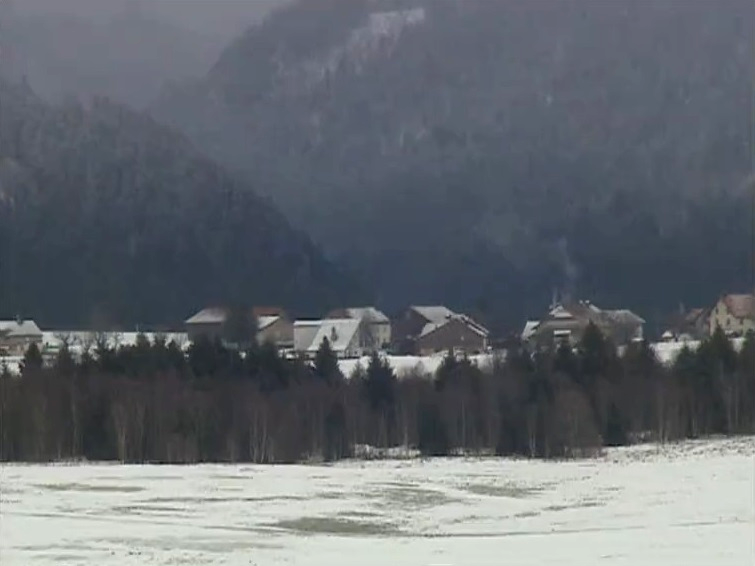 L'Auberson, village rattaché à Sainte-Croix [RTS]