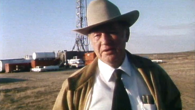 Un prospecteur de pétrole texan en 1983. [RTS]