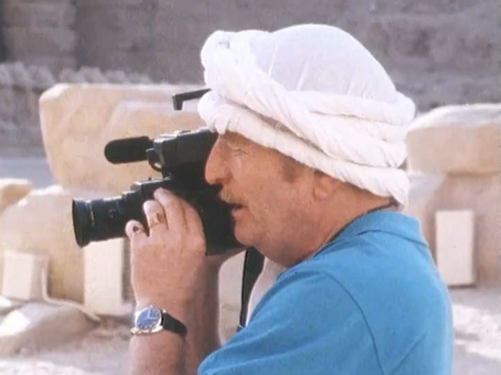 Un touriste suisse en Egypte en 1989. [RTS]