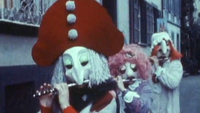 Le carnaval de Bâle en 1982.