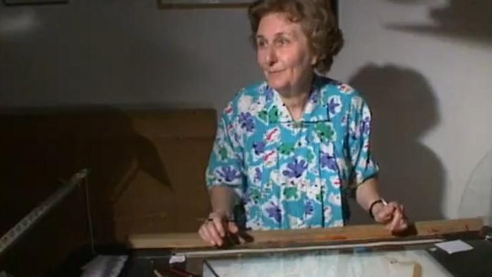 Gisèle Ansorge en 1990
