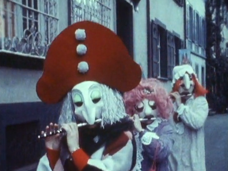 Le carnaval de Bâle en 1982.