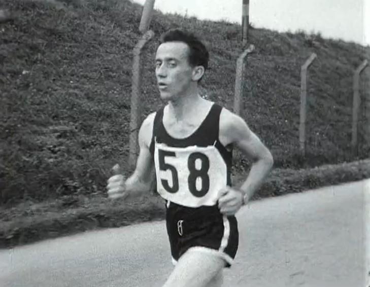Yves Jeannotat, vainqueur de Morat Fribourg en 1959 [RTS]