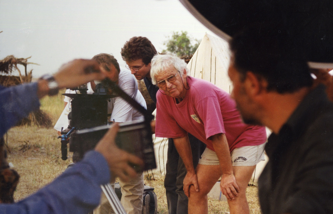 Yvan Butler sur le tournage de Newsman [Archives personnelles Yvan Butler]