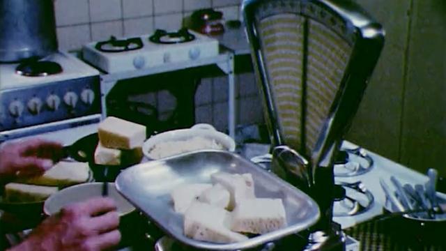 La préparation de la fondue au vacherin.