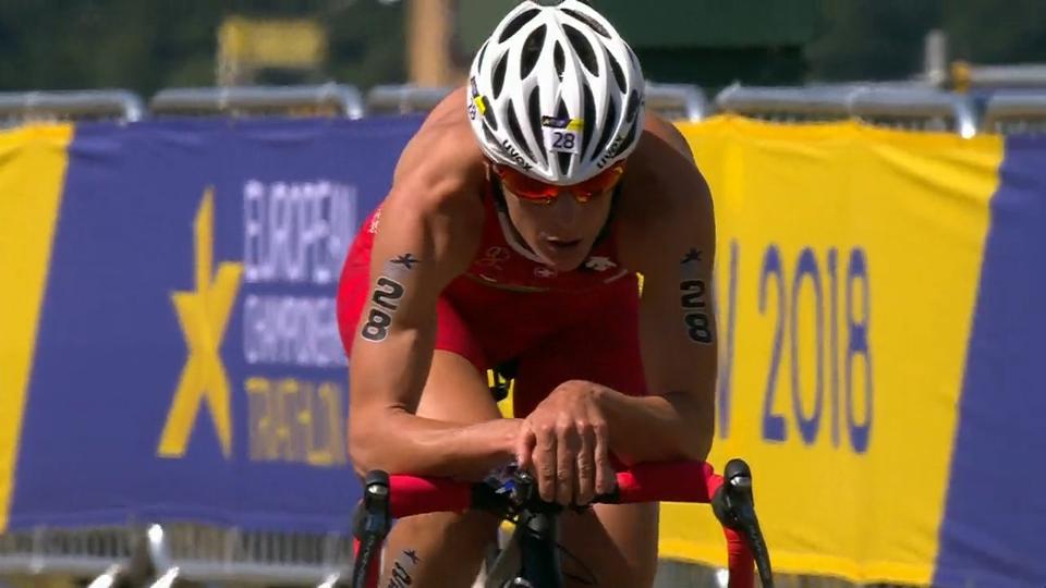 La triathlète suisse Nicola Spirig. [RTS]