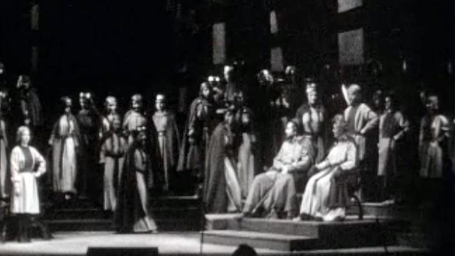A Genève, le final de l'opéra Tannhaüser ravit le public.