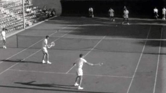 A Genève, le championnat du monde de tennis professionnel.