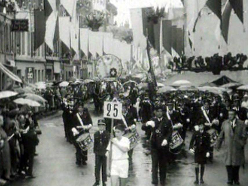 En 1964, Morges avait encore sa fête des vendanges.