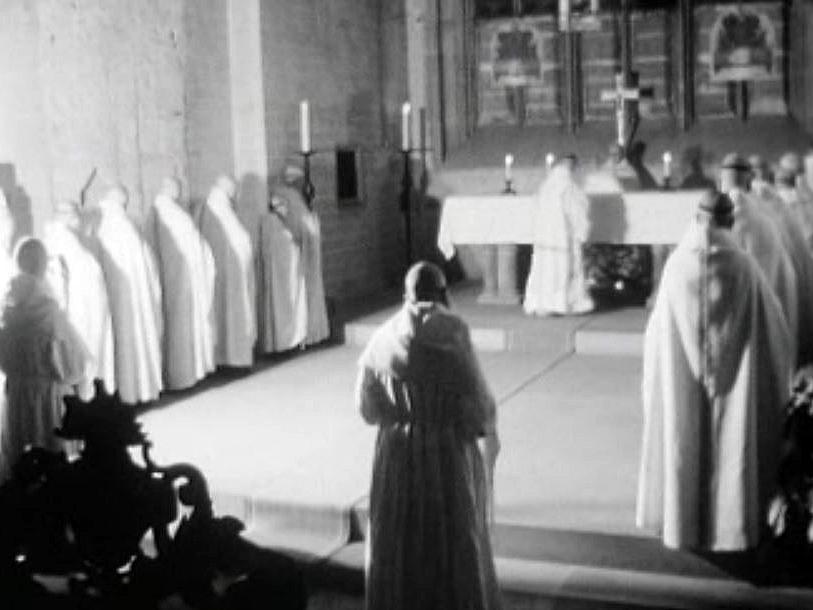 A l'abbaye cistercienne d'Hauterive, la tradition est respectée.