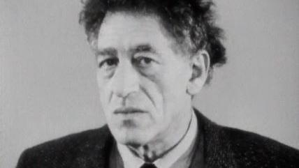 Le sculpteur et peintre Alberto Giacometti en 1962. [RTS]