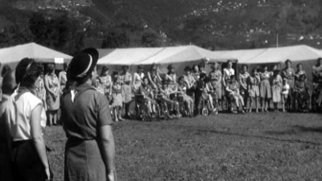 Un mouvement scout pour des jeunes handicapés.