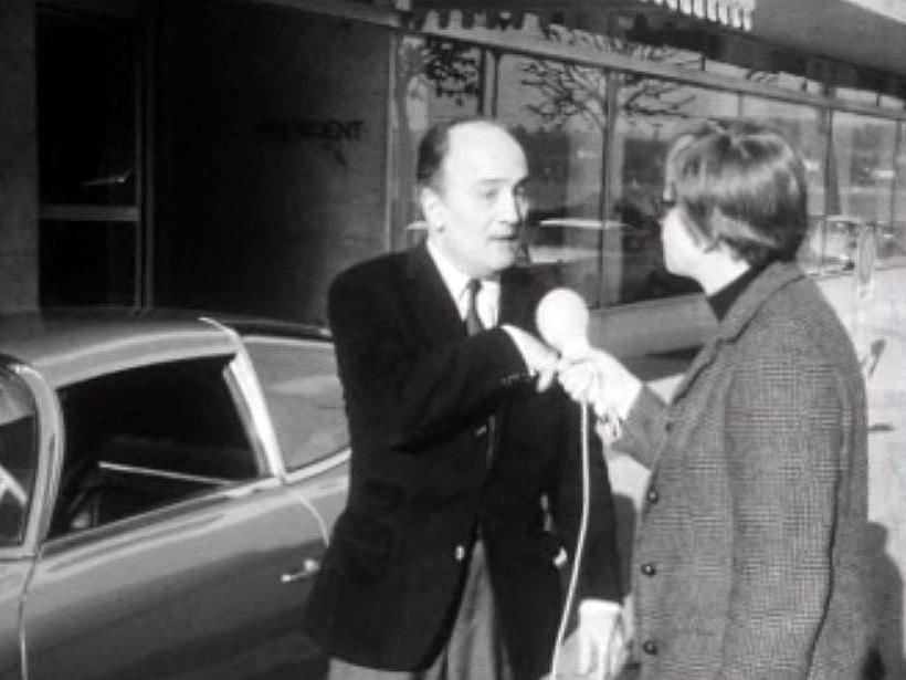 Guy des Cars en tournée promotionnelle en Suisse.