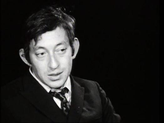 Gainsbourg partagé entre le Dr Jekyll et son complice Mr Hide. [RTS]