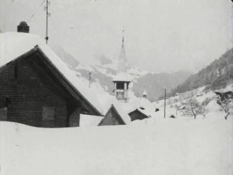 L'avalanche est souvent imprévisible et les dégats énormes. [RTS]