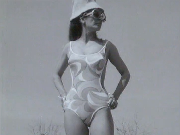 Défilé de maillots de bains de l'été 1968. [RTS]