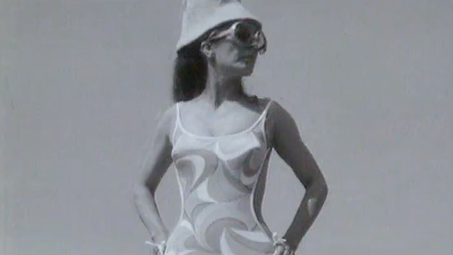 Défilé de maillots de bains de l'été 1968. [RTS]