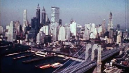 Balade à Manhattan, avant l'édification du WTC. [RTS]
