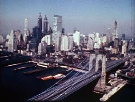 Balade à Manhattan, avant l'édification du WTC. [RTS]