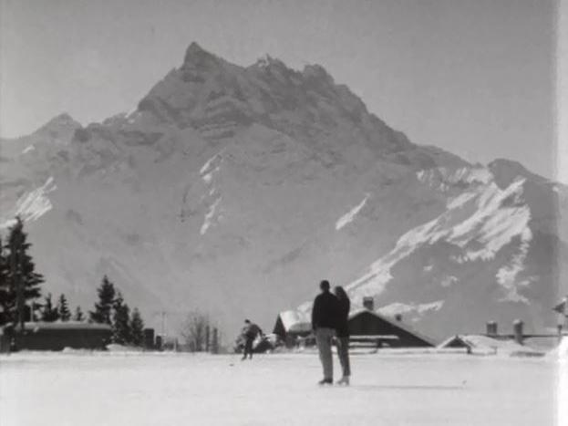 Un paysage de rêve pour les habitués du Palace de Villars. [RTS]