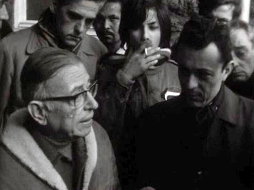 Jean-Paul Sartre dénonce les conditions de vie des immigrés.