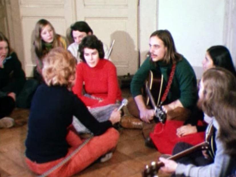 Un mélange entre la pensée hippie et la religion chrétienne. [RTS]