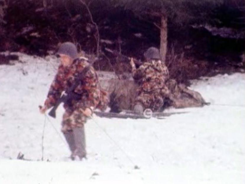 Un cours de répétition dans la neige... A vos ordres!