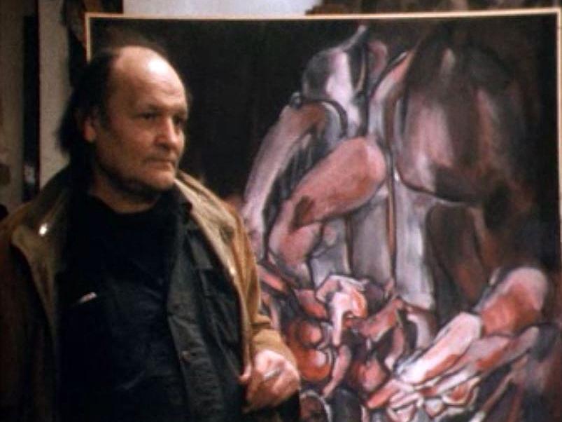 Entretien avec le peintre Bruno Müller dans son atelier parisien.