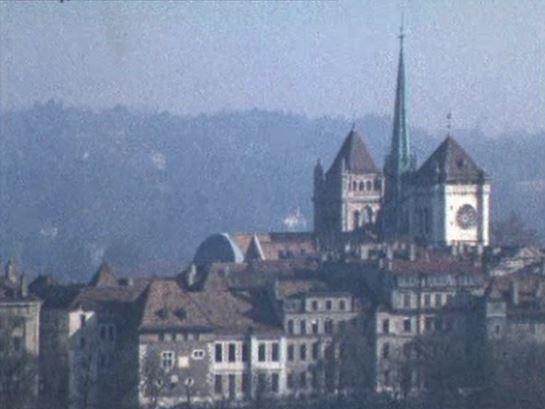 Le panorama depuis le sommet de la tour TSR. [RTS]