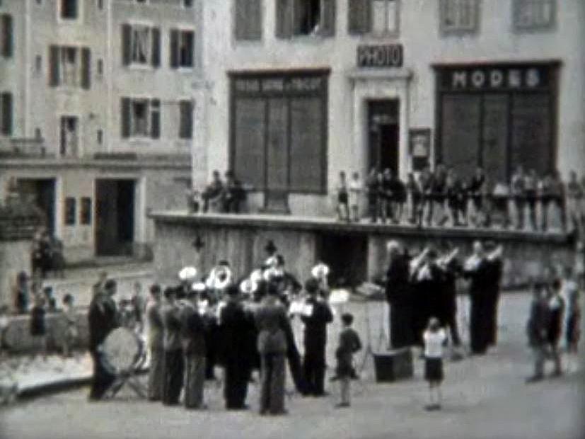 Le village des Ponts-de-Martels durant la Mobilisation.