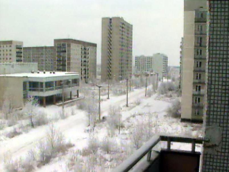 Retour dans la cité de Pripiat, proche de Tchernobyl.