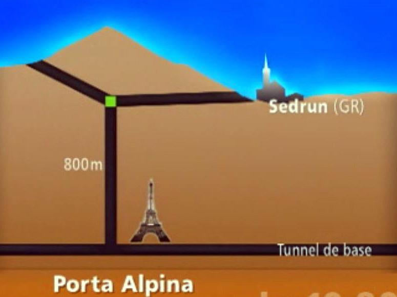 Un projet fou de gare ferroviaire à 1000 mètres sous terre.