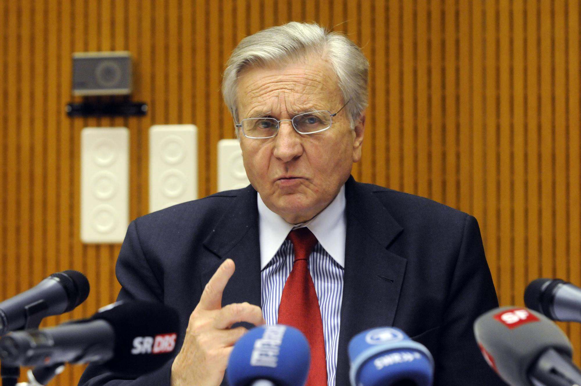 Jean-Claude Trichet a annoncé l'accord sur la réforme du secteur financier.