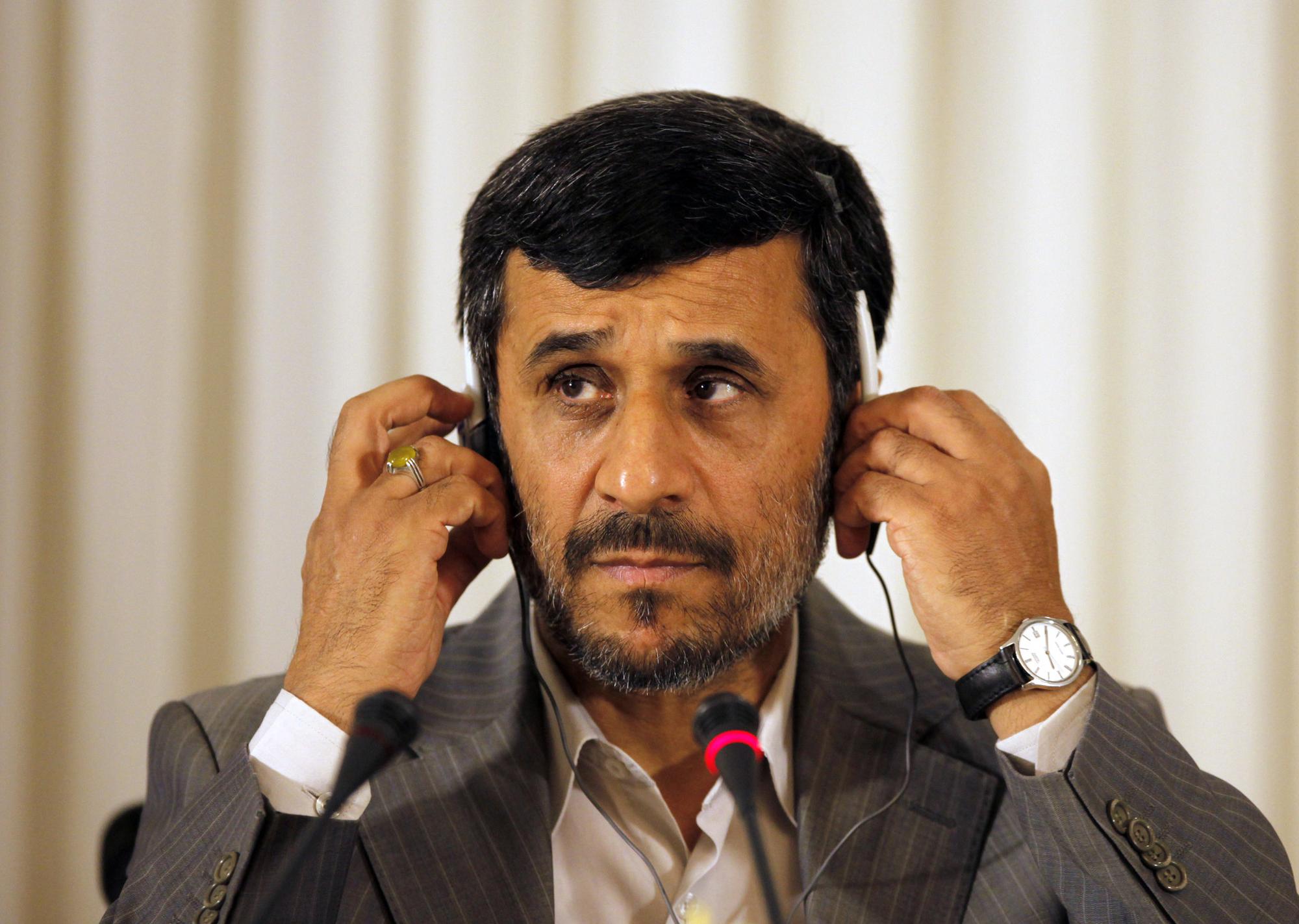 Le président Ahmadinejad devra peut-être bientôt faire face à de nouvelles sanctions. [REUTERS - � Osman Orsal / Reuters]