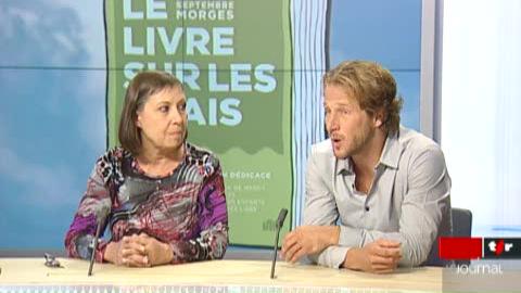 Invités culturels: Sylviane Friedrich, libraire et co-organisatrice de la manifestation "le livre sur les quais", et Blaise Hofmann, auteur