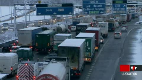 La vague de froid a des effets dans une large partie de l'Europe où les transports sont fortement affectés