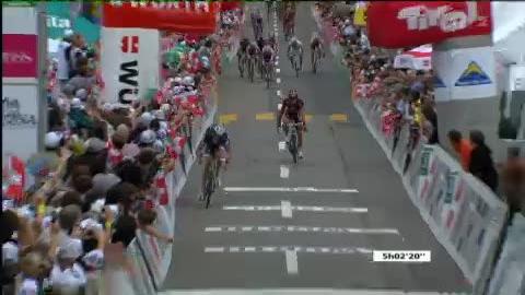 Cyclisme / Tour de Suisse: Victoire de Frank Schleck dans la 3e étape