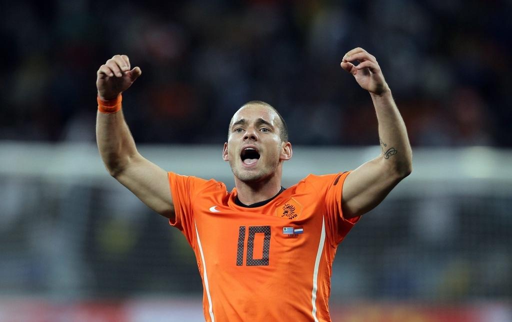 Wesley Sneijder semble bien lancé dans la course au Ballon d'Or.