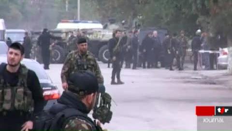 En Tchétchénie (Russie), le Parlement a été la cible d'une attaque qui avait peut-être pour but de réaliser une spectaculaire prise d'otage