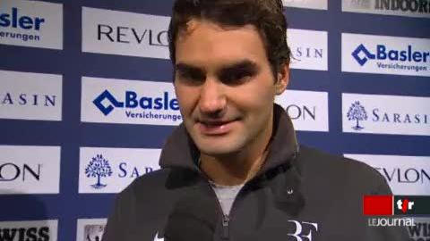 Tennis / Swiss Indoors de Bâle: Roger Federer a décroché son billet pour la finale