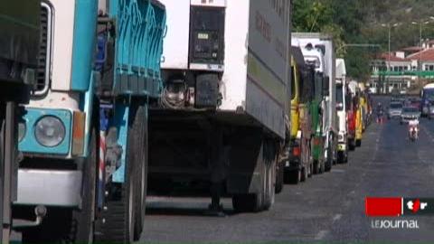 Grèce: la grève des chauffeurs routiers aura paralysé le pays pendant près d'une semaine