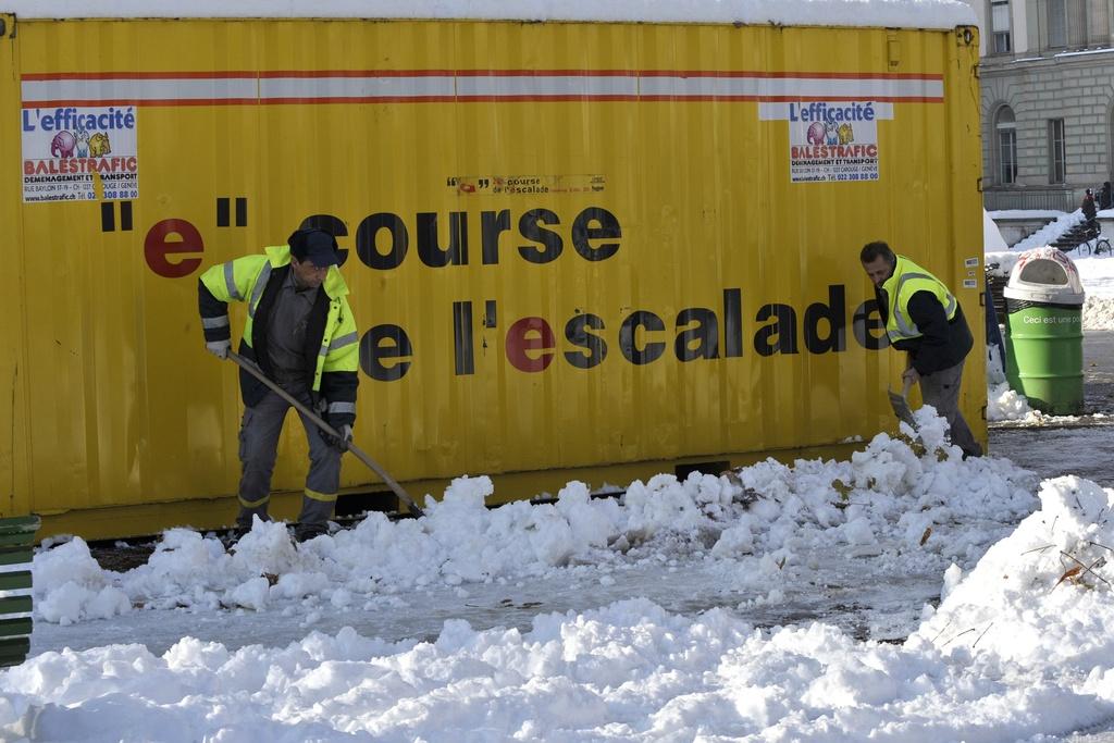 Les organisateurs de la course de l'escalade s'inquiètent. [KEYSTONE - Martial Trezzini]