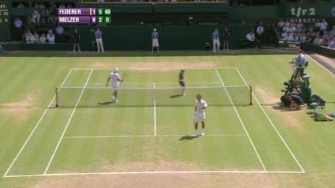 Tennis / Wimbledon: Federer enchaîne avec une très bonne 2ème manche 6-3 6-2