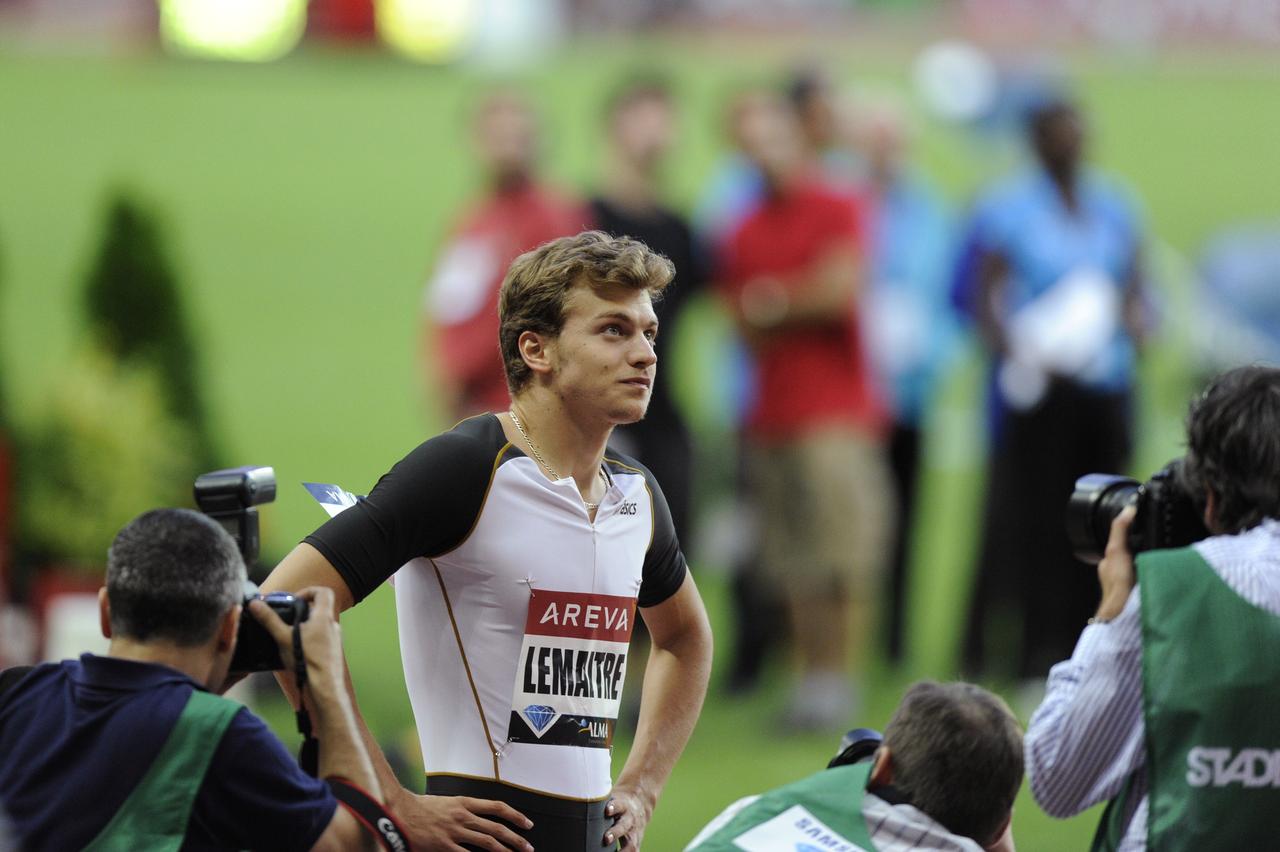 Christophe Lemaitre disputera l'or du 100m à Dwain Chambers.