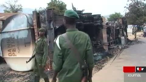Congo: plus de 230 personnes sont mortes brûlées après qu'un camion citerne se soit renversé