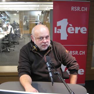 Laurent Flutsch, humoriste et directeur du musée romain de Lausanne-Vidy. [Ismaele Gonzato]