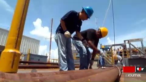 Golfe du Mexique/ Marée noire: reportage sur la formation des travailleurs engagés sur les plateformes pétrolières