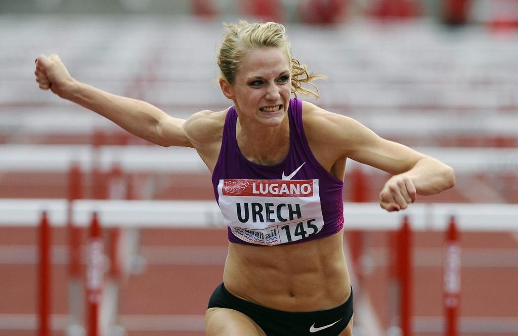 Lisa Urech se rapproche un peu plus du record national de Julie Baumann. [KEYSTONE - Gabriele Putzu]