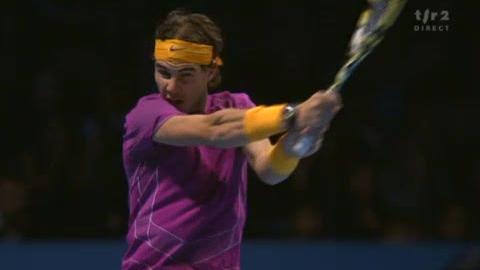 Tennis / Masters (finale): Nadal - Federer. Nadal remporte la 2e manche